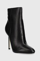 Guess botki skórzane Reddi FL8RDI.LEA10.BLACK czarny AW22