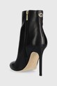 Obuwie Guess botki skórzane Reddi FL8RDI.LEA10.BLACK czarny