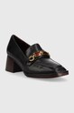 Tory Burch czółenka skórzane Perrine 134951.006 czarny AA00