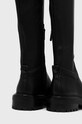 Obuwie Tory Burch kozaki skórzane Utility Lug 137660.006 czarny