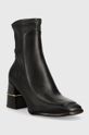 Tory Burch cizme de piele 142203.006 negru AA00
