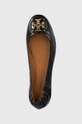 Tory Burch bőr balerina cipő fekete 74062.006