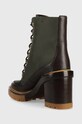 Obuwie Tory Burch botki Miller 85311.200 zielony