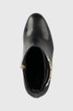 černá Kožené kotníkové boty MICHAEL Michael Kors Parker