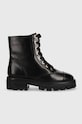 Kožené workery Kate Spade Merritt Lug nezateplené černá K9820.BLK