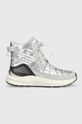 Snehule EA7 Emporio Armani Snow Boot nezateplené strieborná X8M005.XK308.R656