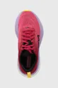 pink Hoka One One running shoes Bondi 8