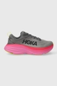 γκρί Παπούτσια για τρέξιμο Hoka One One Bondi 8 Γυναικεία