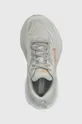 gray Hoka One One running shoes Bondi 8