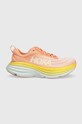 Hoka One One buty do biegania Bondi 8 ultralekkie pomarańczowy 1127952
