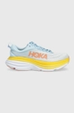 blue Hoka One One running shoes Bondi 8 Women’s