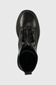 Pinko cizme de piele Timo negru 1H213E.A076.Z99