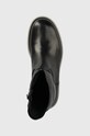 Pinko cizme de piele Prezzemolo 1H213M.A07A.Z99 negru