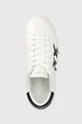 λευκό Δερμάτινα αθλητικά παπούτσια Pinko Klum 3