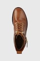 Кожаные полусапожки Lauren Ralph Lauren Elridge коричневый 802838413002.270