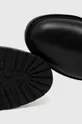 čierna Kožené čižmy Lauren Ralph Lauren Emelie