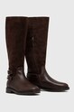 Lauren Ralph Lauren kozaki zamszowe Emelie 802875299003.200 brązowy AW22
