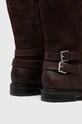 Obuwie Lauren Ralph Lauren kozaki zamszowe Emelie 802875299003.200 brązowy