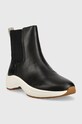 Lauren Ralph Lauren sztyblety skórzane Rylee 802875307001.001 czarny AW22