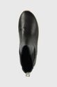 Кожаные полусапоги Lauren Ralph Lauren Wp Burnished Rylee чёрный 802875307001.001
