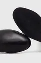 čierna Kožené čižmy Lauren Ralph Lauren Brittaney