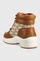 Lauren Ralph Lauren sneakersy Rylee Cholewka: Materiał tekstylny, Skóra naturalna, Wnętrze: Materiał syntetyczny, Materiał tekstylny, Podeszwa: Materiał syntetyczny