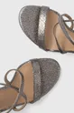 sivá Kožené sandále Lauren Ralph Lauren Gabriele
