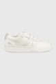 biały Lacoste sneakersy skórzane L001 Damski