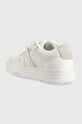 Boty Kožené tenisky Lacoste L001 42SFA0076.65T bílá