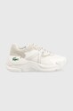 Lacoste sneakersy Lw2 Xtra skóra zamszowa biały 44SFA0100.21G