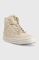 Sneakers boty Mustang 1365605.243 béžová AW22