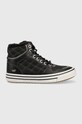 Sneakers boty Mustang plochá černá 1365605.9