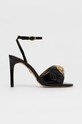 Kurt Geiger London sandały skórzane Kensington Sand pozostałe czarny 8489900309.BLACK