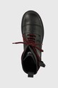 Karl Lagerfeld bocanci de piele X Cara Biker Ii negru KL94660.E00