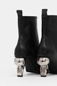 Παπούτσια Δερμάτινες μπότες Karl Lagerfeld Ikon HeelIKON HEEL KL39040.000 μαύρο