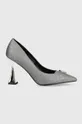 ασημί Γόβες παπούτσια Karl Lagerfeld Debut Γυναικεία