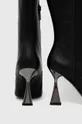 Δερμάτινες μπότες Karl Lagerfeld DEBUT  Πάνω μέρος: Φυσικό δέρμα Εσωτερικό: Συνθετικό ύφασμα Σόλα: Συνθετικό ύφασμα