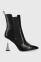 čierna Členkové topánky Karl Lagerfeld Dámsky
