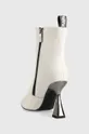 Karl Lagerfeld botki skórzane DEBUT Cholewka: Skóra naturalna, Wnętrze: Materiał syntetyczny, Podeszwa: Materiał syntetyczny