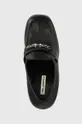 чорний Шкіряні туфлі Karl Lagerfeld Strada