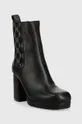 Kožené topánky chelsea Karl Lagerfeld LAVINIA III čierna