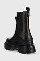 Încălțăminte Karl Lagerfeld ghete chelsea de piele Danton KL45065.000 negru