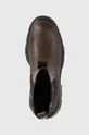 hnedá Kožené topánky chelsea Karl Lagerfeld Danton