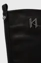 Usnjeni elegantni škornji Karl Lagerfeld Danton Ženski