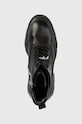 Kožené workery Karl Lagerfeld Danton černá KL45071.000