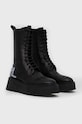 Karl Lagerfeld botki skórzane ZEPHYR ZEPHYR KL42475.000 czarny AW22