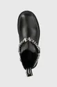 чорний Шкіряні черевики Karl Lagerfeld Biker Ii
