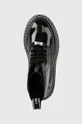 crna Kožne čizme Karl Lagerfeld Patrol Ii