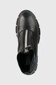 Шкіряні черевики Karl Lagerfeld Aria чорний KL43260.000