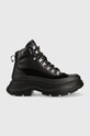 Karl Lagerfeld sneakersy LUNA tekstylny czarny KL42955.400